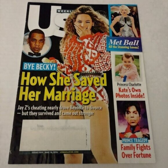 US WEEKLY MAGAZINE-MAY 16, 2016- BYE BECKY!-VINTAGE-LIKE NEW - Picture 1 of 2